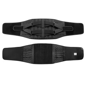 Back Support Brace Breathable Mesh Lumbar Support Belt Adjustable Lower Back Brace with Stays and Springs for Pain Relief for Men Women (Option: BackSupportBraceL)