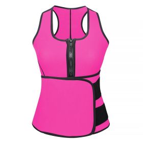 Waist Trainer For Women Body Shaper Waist Slimmer Clincher Trimmer for Weight Loss (Option: WaistTrainerRoseRedXL)