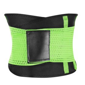 U-Shaped Slimming Waist Belt Body Abdominal Shapewear Sport Tummy Cincher Bands Office Ladies Postpartum Mothers (Option: WaistShaperSGreen)