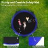 14FT Trampoline ,Sports Fitness Trampolines with Enclosure Net, Recreational Trampolines for Outdoor Indoor
