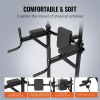 VEVOR Power Tower Dip Station, 10-Level Height Adjustable Pull Up Bar Stand