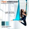 VEVOR Aerial Silk & Yoga Swing, 11 Yards, Aerial Yoga Hammock Kit with 100gsm Nylon Fabric, Full Rigging Hardware & Easy Set-up Guide